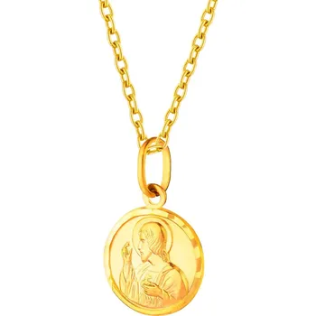 Přívěsek Zlatý přívěsek - medailon - AP523-6634