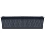 Truhlík s miskou RATOLLA CASE antracit Velikost: 68,5 cm