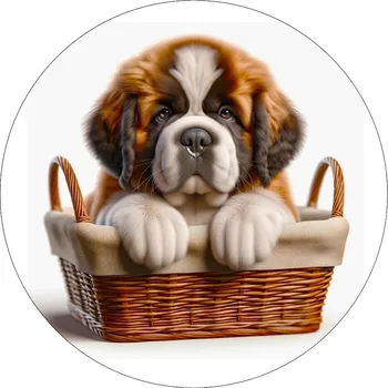 Jedlá dekorace na dort Jedlý papír bernardýn