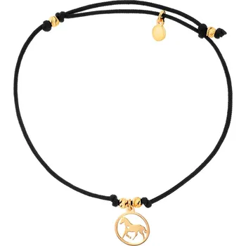 Náramek Náramek s prvky z pozlaceného stříbra - kůň - AP533-1750