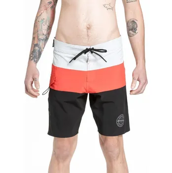 Pánské plavky Pánské plavky Meatfly Mitch Boardshorts 21" 20 24 Red Orange/Black XL