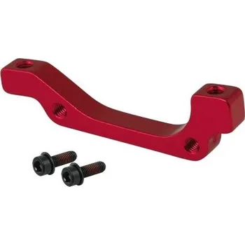 Brzda na kolo Force adaptér zadní FORCE POST/ STAND 160 mm (červená)