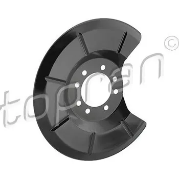 Brzdový kotouč Ochranný plech proti rozstřikování, brzdový kotouč TOPRAN 305 278