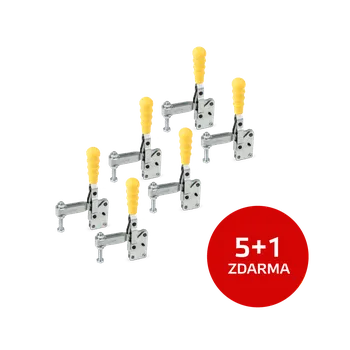 Svěrák JC Metal Sada 5+1 ks: Svislá upínka 230 UR
