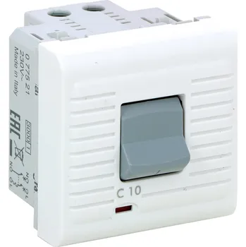 Proudový chránič LEGRAND Chránič MOSAIC 77521 1P+N 10A 2M bílá 077521