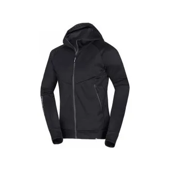 Pánská mikina Northfinder Ken blackblack L; Černá mikina + DÁREK DLE VÝBĚRU!