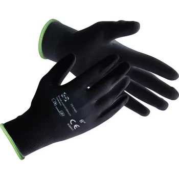 Dílna STREND Rukavice ST BROTULA Black 08/M záhradné, s blistrom