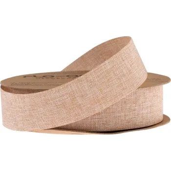 Stuha Stuha dekorativní 25mm/9m krémová