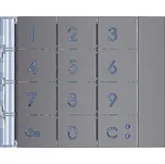 BTICINO Kryt 353003 BTNS ocel 353003