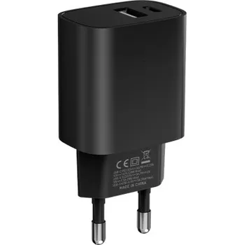 MG | MG WGWCB síťová nabíječka USB / USB-C 20W, černá