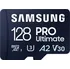 Paměťová karta Samsung PRO Ultimate microSDXC 128 GB UHS-I U3 V30 + SD adaptér
