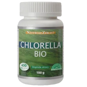 Přírodní produkt NástrojeZdraví Chlorella Bio 400 tbl.
