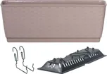 Prosperplast Truhlík s háky RATOLLA PW mocca Velikost: 49,2 cm