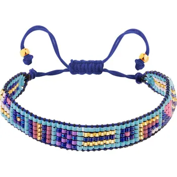 Náramek Náramek s prvky ze žlutého zlata a korálky - AP535-9946