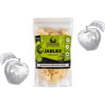 Sušené ovoce LIONFOOD Jablko lyofilizované Hmotnost balení:: 140g