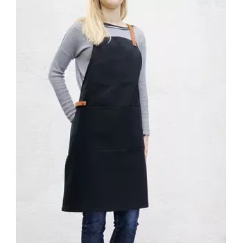 Kuchyňská zástěra Baristická zástěra černá