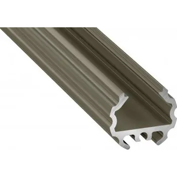 LED lišta LEDLabs LUMINES LED profil typ Mico inox eloxovaný 1m