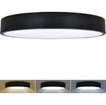 Solight LED stropní osvětlení LECCE, 3CCT, 48W, 2900lm, 40cm, 3000/4000/6000K, černá