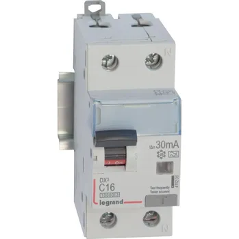 Proudový chránič Chránič 16/1+N/0,03 411296 LEGRAND 10KA 411296