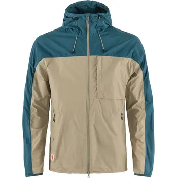 oudoor bunda pánská FJÄLLRÄVEN High Coast Wind Jacket M Fossil-Deep Sea - XL
