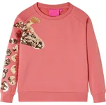 vidaXL Dětská mikina starorůžová 104