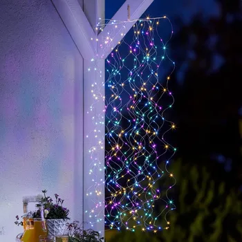 Světelný efekt Weltbild LED Světelný závěs Lucia, barevný 491702