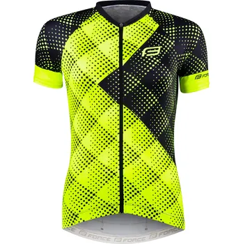 cyklistický dres Force Vision s krátkým rukávem W 9001311MP