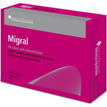Doplněk stravy Helvetia Dárkový balíček Migral Jednorázově 120 tobolek
