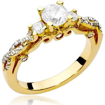 Hodinky Prsten Bonore - Zlato 585 150034