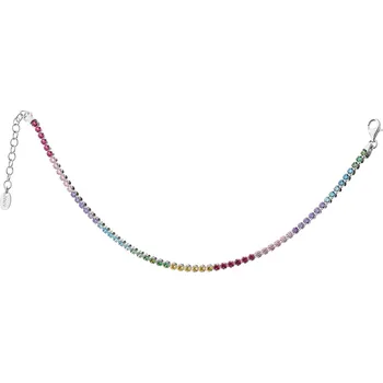 Náramek Stříbrný náramek se zirkony - AP528-8639