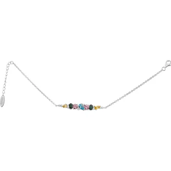 Náramek Stříbrný náramek se zirkony - AP533-9872