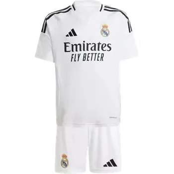 Dětská domácí fotbalová souprava Adidas Real Madrid 24/25 bílá