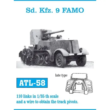 Plastikový model 1/35 ATL-058 Sd. Kfz. 9 FAMO - Friul Model