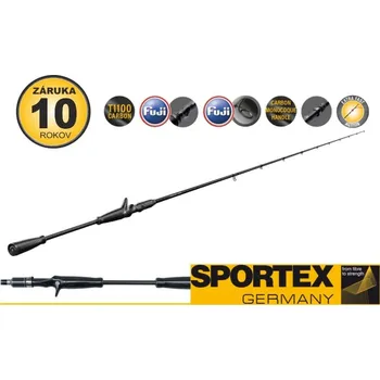 Rybářský prut Přívlačový prut SPORTEX Nobun Special monopice 185cm / 12-48g baitcas