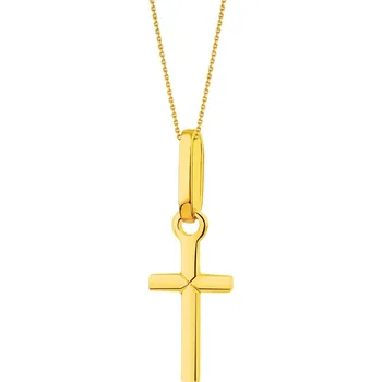 Přívěsek Zlatý přívěsek - kříž - AP525-8630