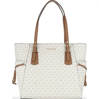 Kabelka Michael Kors Voyager shopper logo vanilla
