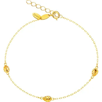 Náramek Zlatý náramek, anker - AP537-4558