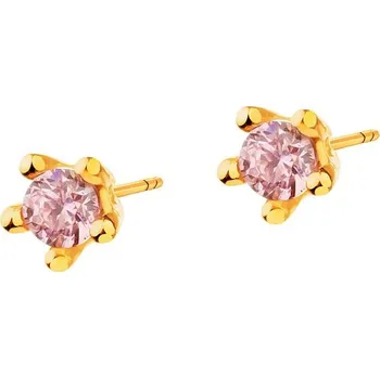 Náušnice Zlaté náušnice se zirkony - K-603.13