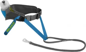 Běžecký opasek pro psa Ruffwear Trail Runner Dog Leash Belt System modrý/šedý 64-114 cm