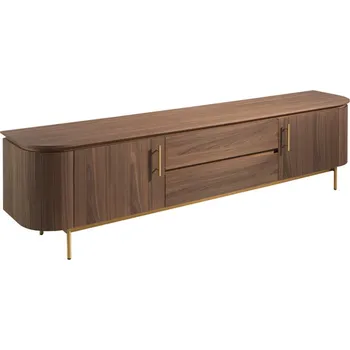 Televizní stolek Ořechový TV stolek Angel Cerdá No. 3227, 220 x 45 cm