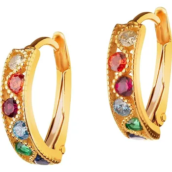 Náušnice Zlaté náušnice se zirkony - AP536-5999