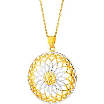 Přívěsek Zlatý přívěsek - rozeta - AP535-3793