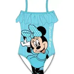 Dívčí plavky jednodílné Minnie 52449469 tyrkysové (dívčí plavky s volánkem na hrudi)