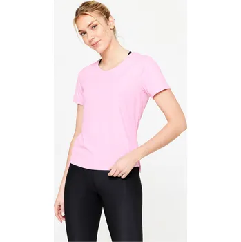 Pánské tričko DOMYOS Dámské fitness tričko s krátkým rukávem XL RŮŽOVÁ
