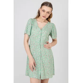 Dámské šaty Vero Moda dámské šaty Alba zelené Velikost: S