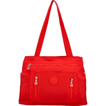 Stylová dámská kabelka přes rameno Frizen, červená