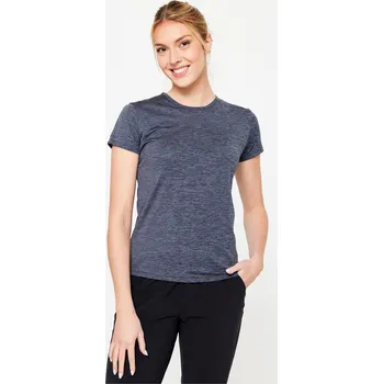 Pánské tričko DOMYOS Dámské fitness tričko s krátkým rukávem L ŠEDÁ