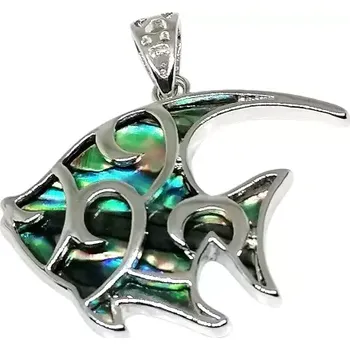 Přívěsek Přívěsek rybka s mušlí Paua