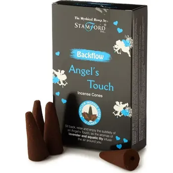 Vonné kužely tekoucí dým Stamford Andělský dotek 12ks (Tekoucí dým, kouřový vodopád.. navodí pocity klidu, harmonie a umožní vám relaxovat a uvolnit vaši mysl od starostí a problémů.)