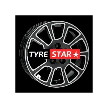 Alu kolo RIAL Transporte 7x17 5x114.3 ET45 diamant-schwarz frontpoliert